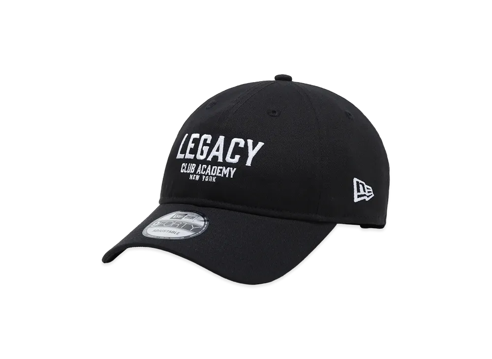 NEW ERA The Legacy Club Academy 9Forty Unstructured "Black"