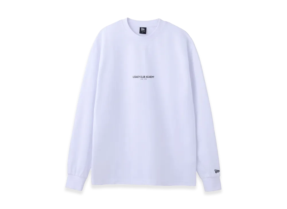 NEW ERA The Legacy Club Academy Long Sleeve Tech T-Shirt "White"