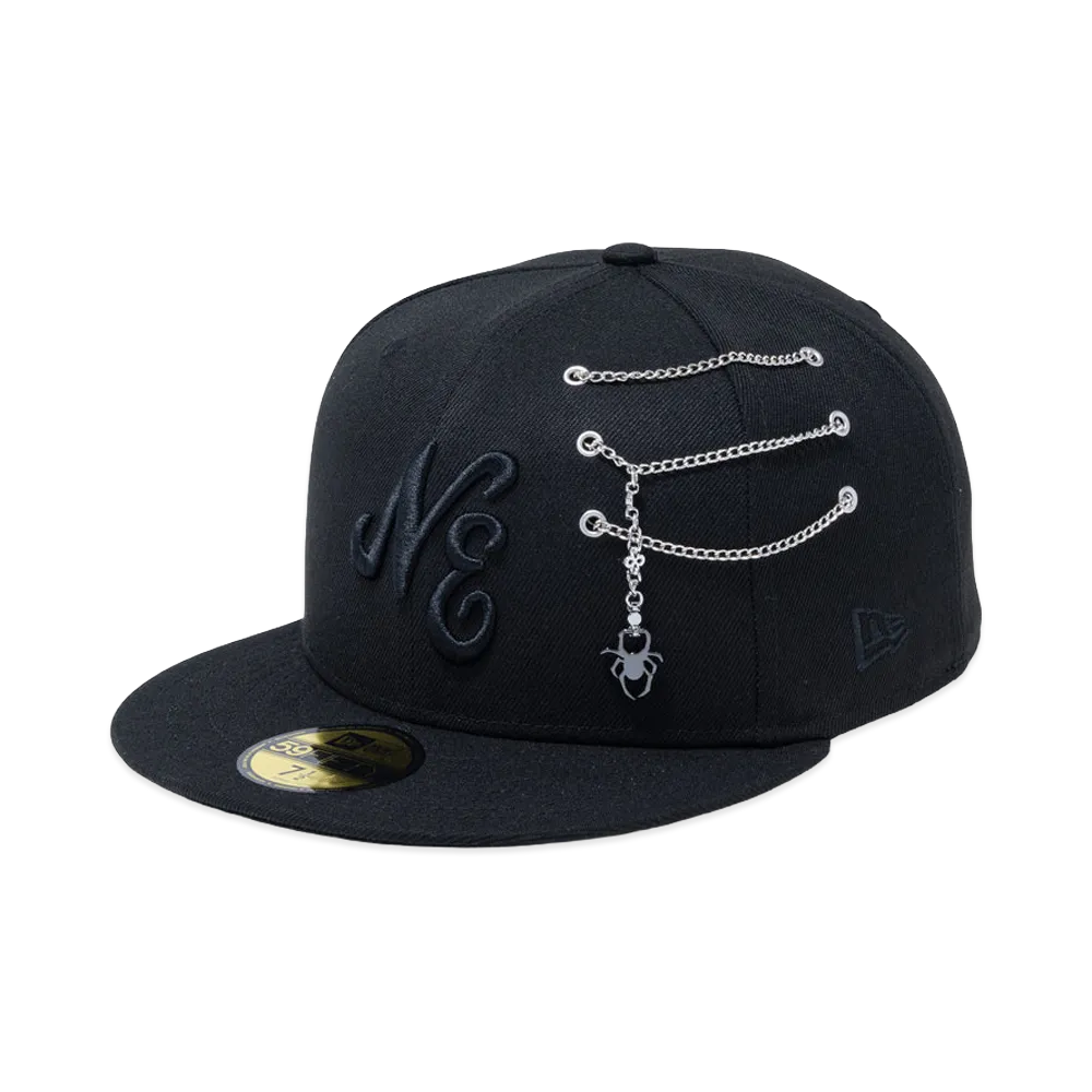 NEW ERA 59Fifty Halloween Spider Chain Classic Logo "Black"