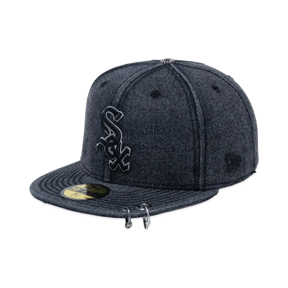 NEW ERA 59Fifty Halloween Collection Chicago White Sox Hardware "Black"