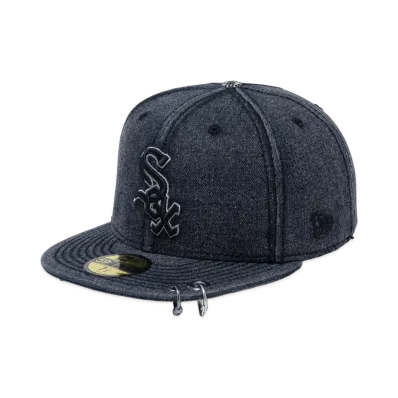 NEW ERA 59Fifty Halloween Collection Chicago White Sox Hardware "Black"
