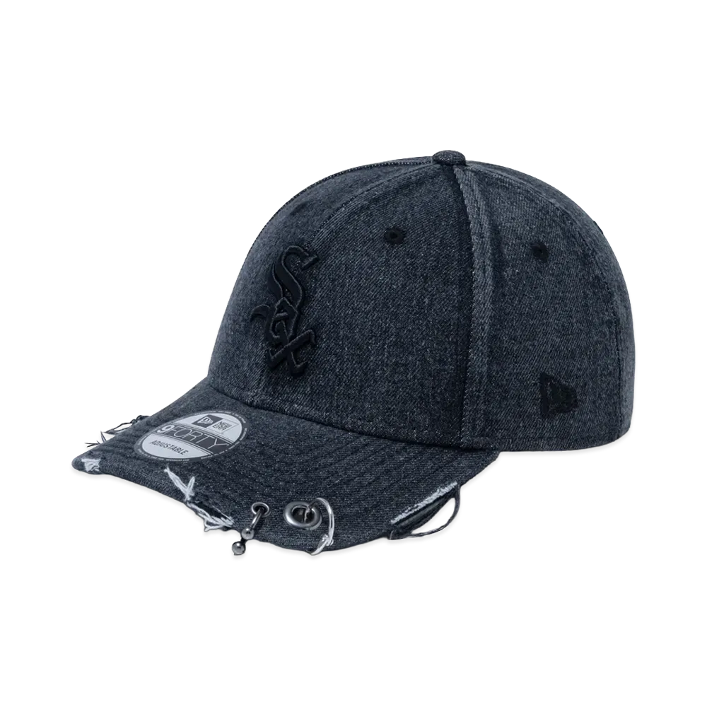 NEW ERA 9Forty Halloween Collection Chicago White Sox Hardware "Black"