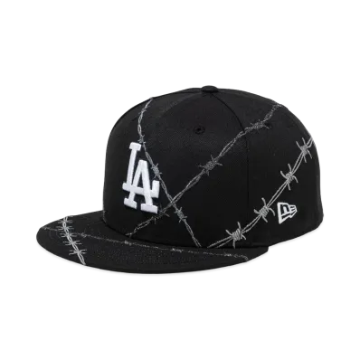 NEW ERA 59Fifty Halloween Wire Los Angeles Dodgers "Black"