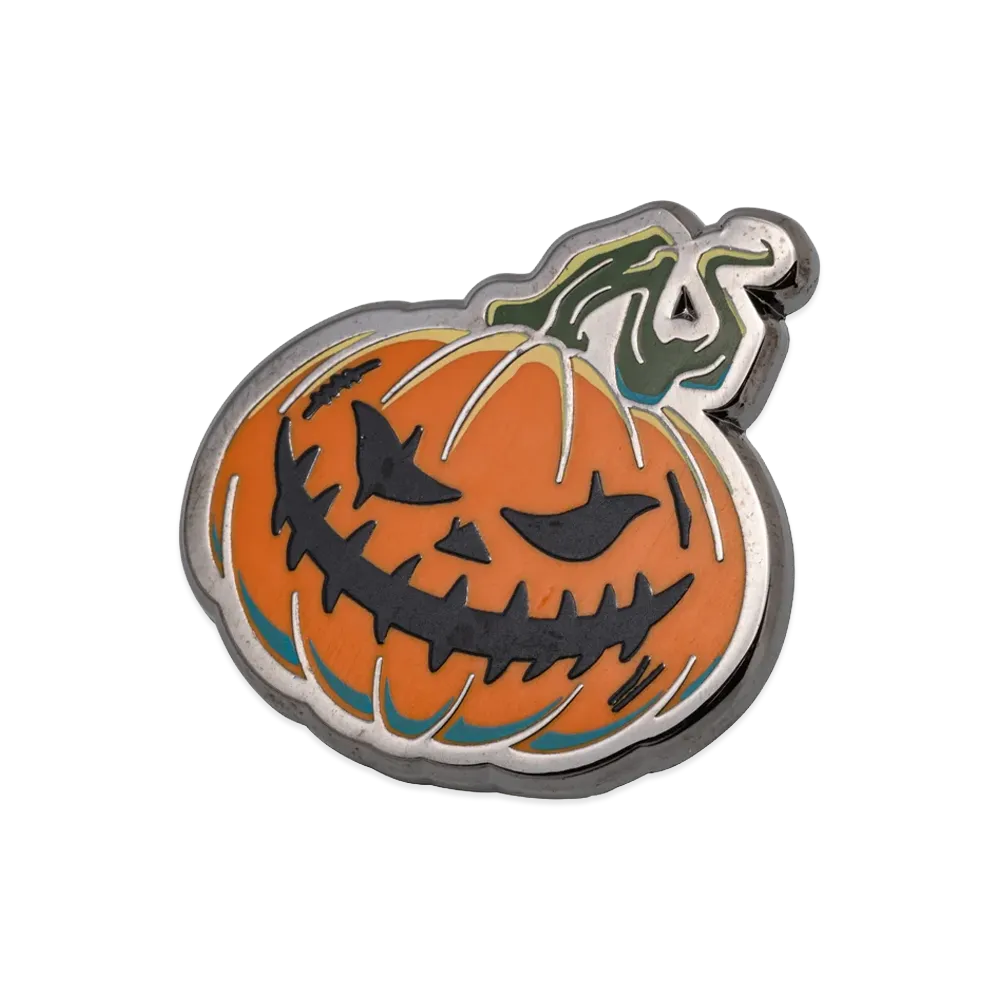 NEW ERA Cap Accessory Pins Halloween Pumpkin "Gray"