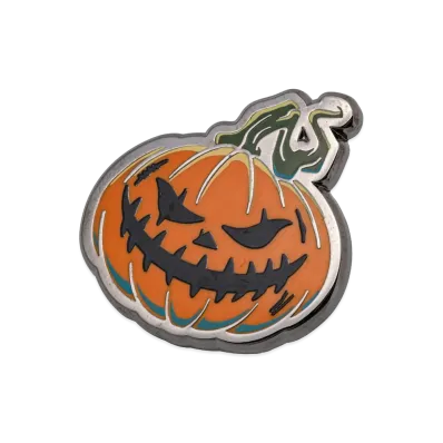 NEW ERA Cap Accessory Pins Halloween Pumpkin "Gray"