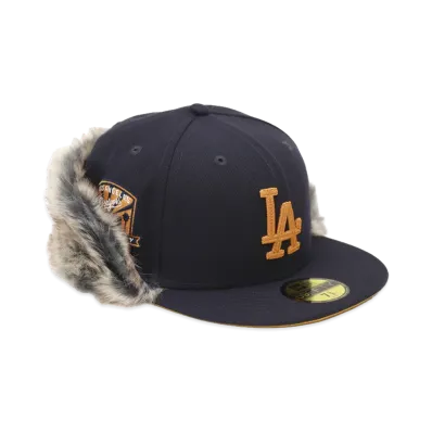 NEW ERA x THE CAP 59Fifty Flip Down High Shift Los Angeles Dodgers "Navy Blue"