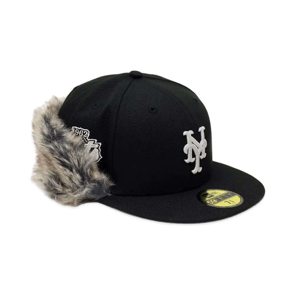 NEW ERA x THE CAP 59Fifty Flip Down High Shift New York Mets "Black"