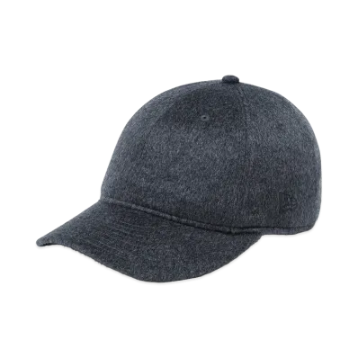 NEW ERA 9Thirty Cashmere Basic Charcoal "Charcoal Grey"