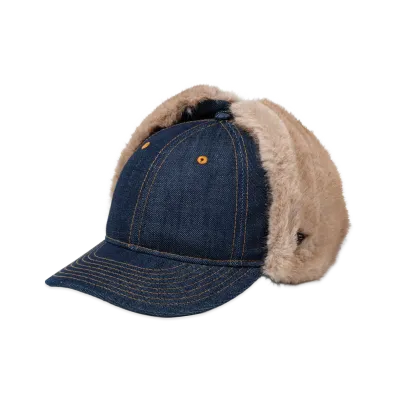 NEW ERA 9Thirty Fur Dog Ear Denim "Navy"