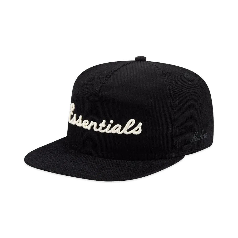 NEW ERA x FEAR OF GOD 19Twenty FG Logo Corduroy Chicago White Sox "Black"