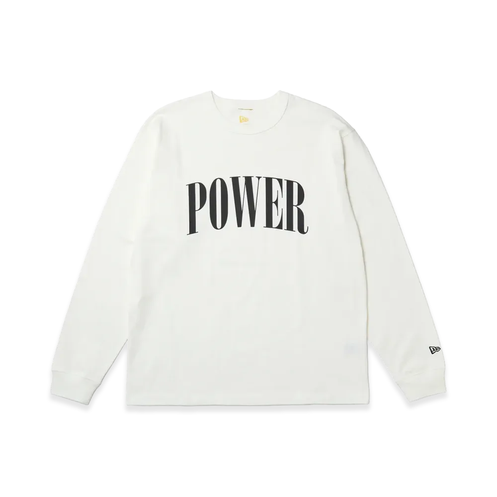 NEW ERA Powered by GORO NAKATSUGAWA (MIN-NANO) LS Washed Cotton T-Shirt "Off White"