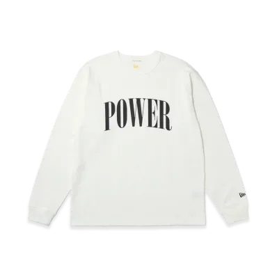 NEW ERA Powered by GORO NAKATSUGAWA (MIN-NANO) LS Washed Cotton T-Shirt "Off White"