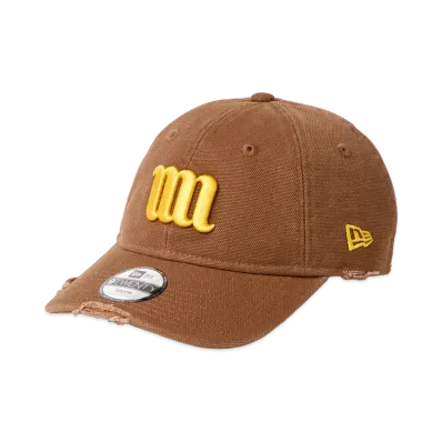 NEW ERA Powered by GORO NAKATSUGAWA (MIN-NANO) Kids Youth 9Twenty Damage "Brown"