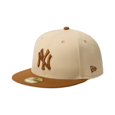 NEW ERA Powered by GORO NAKATSUGAWA (MIN-NANO) 59Fifty New York Yankees "Oats Milk/Tiramisu"