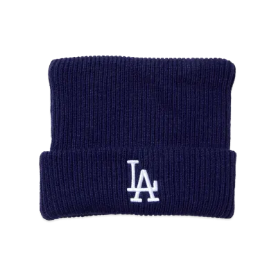 NEW ERA Powered by GORO NAKATSUGAWA (MIN-NANO) Square Knit Los Angeles Dodgers "Dark Royal"