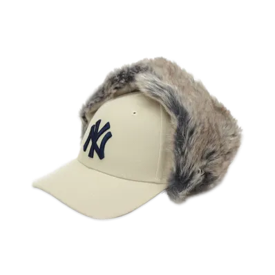 NEW ERA x THE CAP 9FORTY DOG EAR HIGH TURN New York Yankees Stone "Beige"