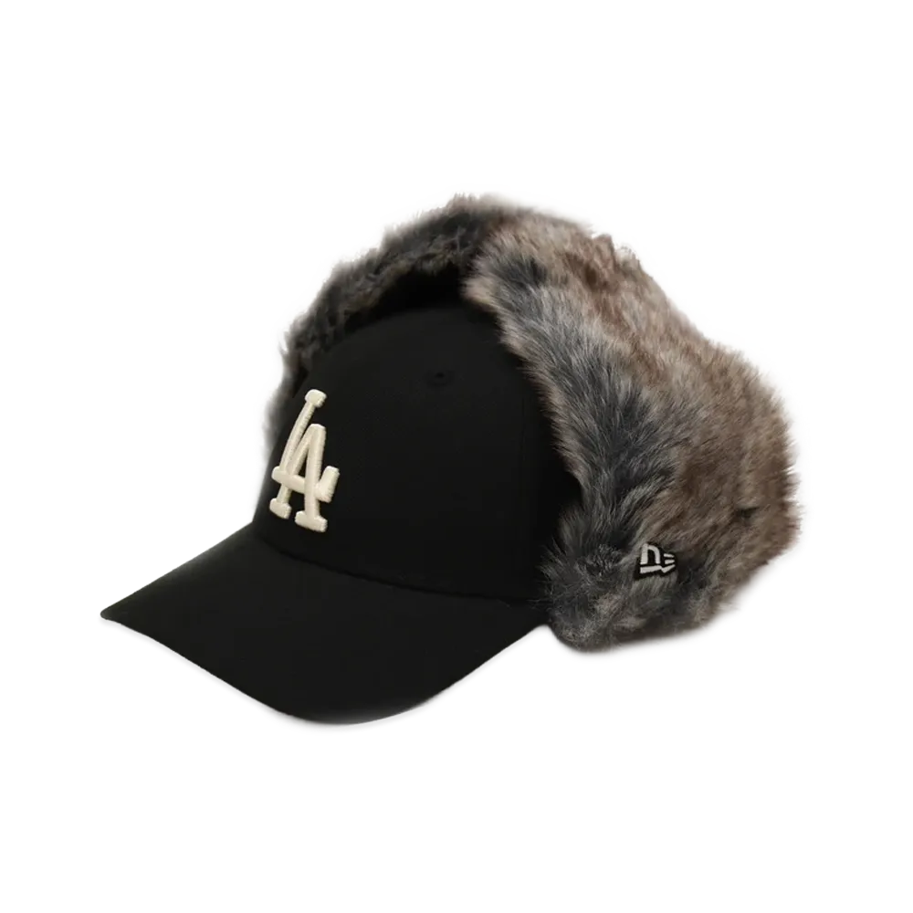 NEW ERA x THE CAP 9FORTY DOG EAR HIGH TURN Los Angeles Dodgers Black "Black"