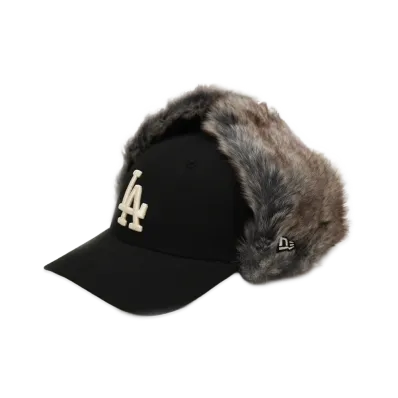 NEW ERA x THE CAP 9FORTY DOG EAR HIGH TURN Los Angeles Dodgers Black "Black"