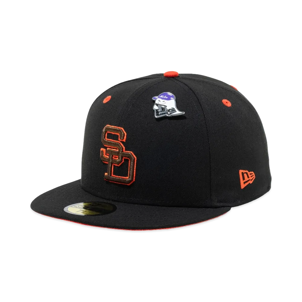 NEW ERA 59Fifty Halloween San Diego Padres "Black/Orange"