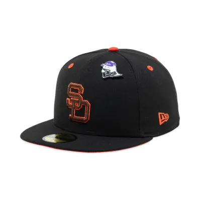 NEW ERA 59Fifty Halloween San Diego Padres "Black/Orange"