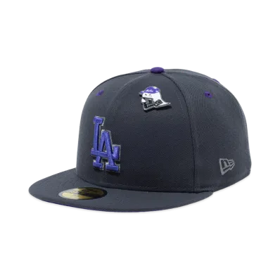 NEW ERA 59Fifty Halloween Los Angeles Dodgers "Dark Graphite/Deep Purple"