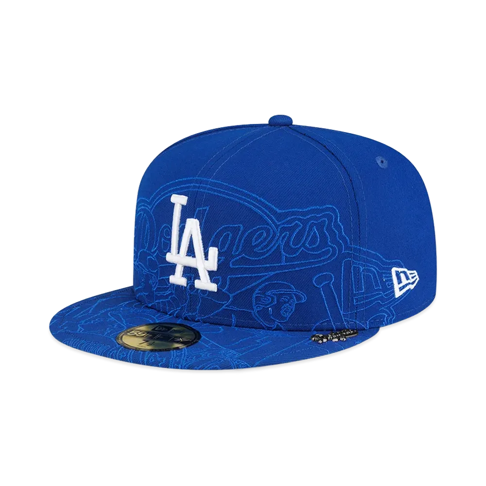 NEW ERA x Alpha Industries x ComplexCon 59Fifty Los Angeles Dodgers "Light Royal"