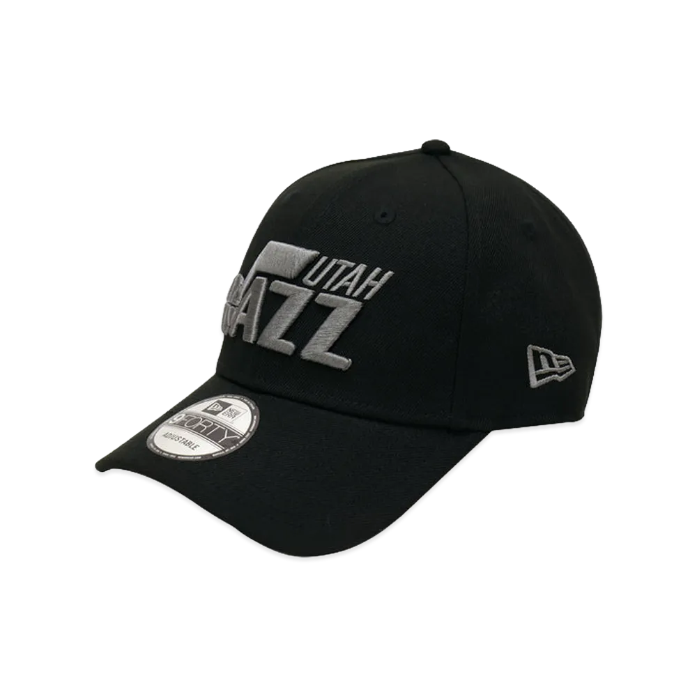 NEW ERA x THE CAP 9Forty National Basketball Association Utah Jazz "Black"