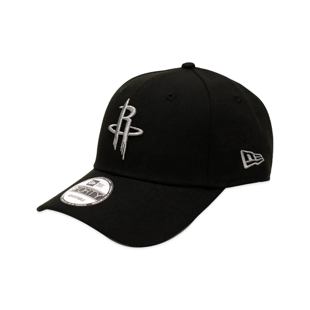 NEW ERA x THE CAP 9Forty National Basketball Association Houston Rockets "Black"