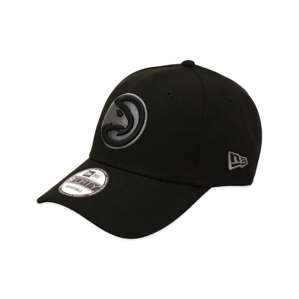 NEW ERA x THE CAP 9Forty National Basketball Association Atlanta Hawks "Black"