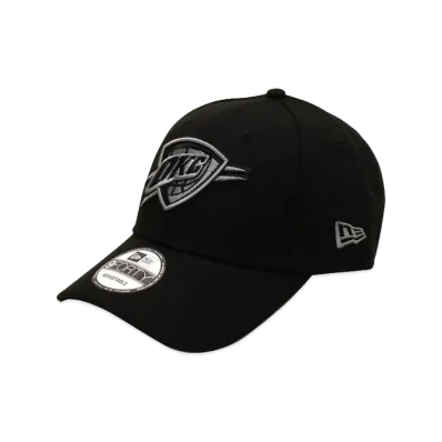 NEW ERA x THE CAP 9Forty National Basketball Association Oklahoma City Thunder "Black"