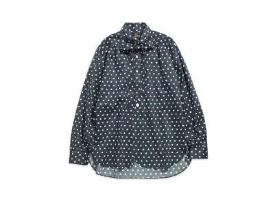 Needles ASCOT COLLAR EDW SHIRT - COTTON SATEEN / PT. "Star"