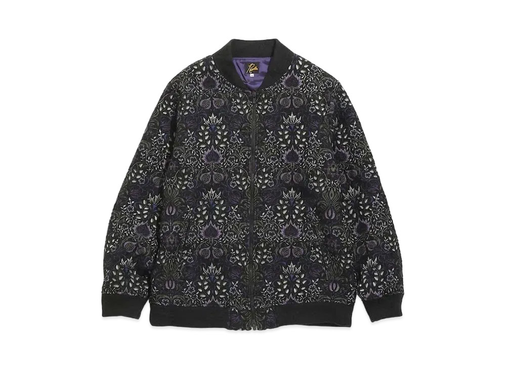 Needles B.B. JACKET - C/W/PE/N GOBELIN JQ. "Black"