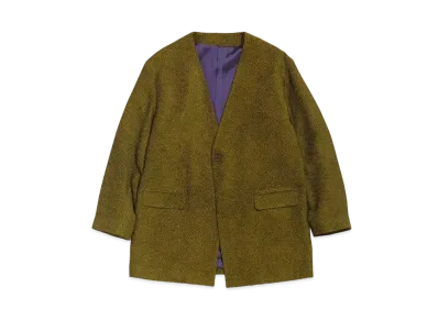 Needles 1B V NECK JACKET - R/AC DOTS MOLE JQ. (FOR WOMEN) "Olive"