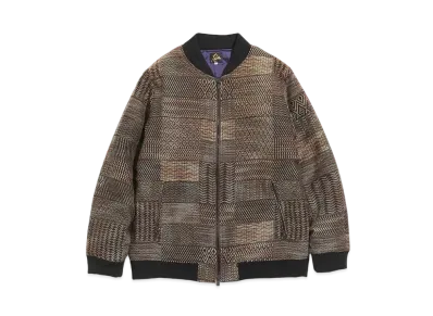Needles B.B. JACKET - W/N MULTI PATTERN JQ. "Brown"