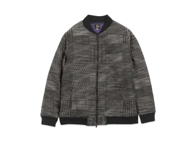 Needles B.B. JACKET - W/N MULTI PATTERN JQ. "Charcoal"