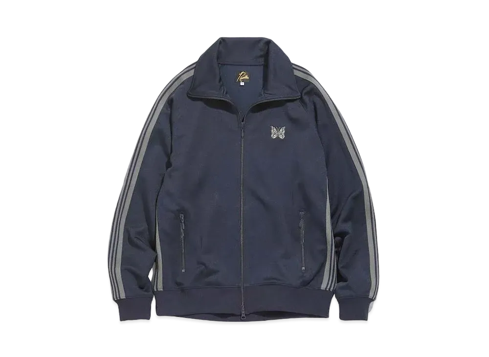 Needles TRACK JACKET - POLY SMOOTH "Navy"