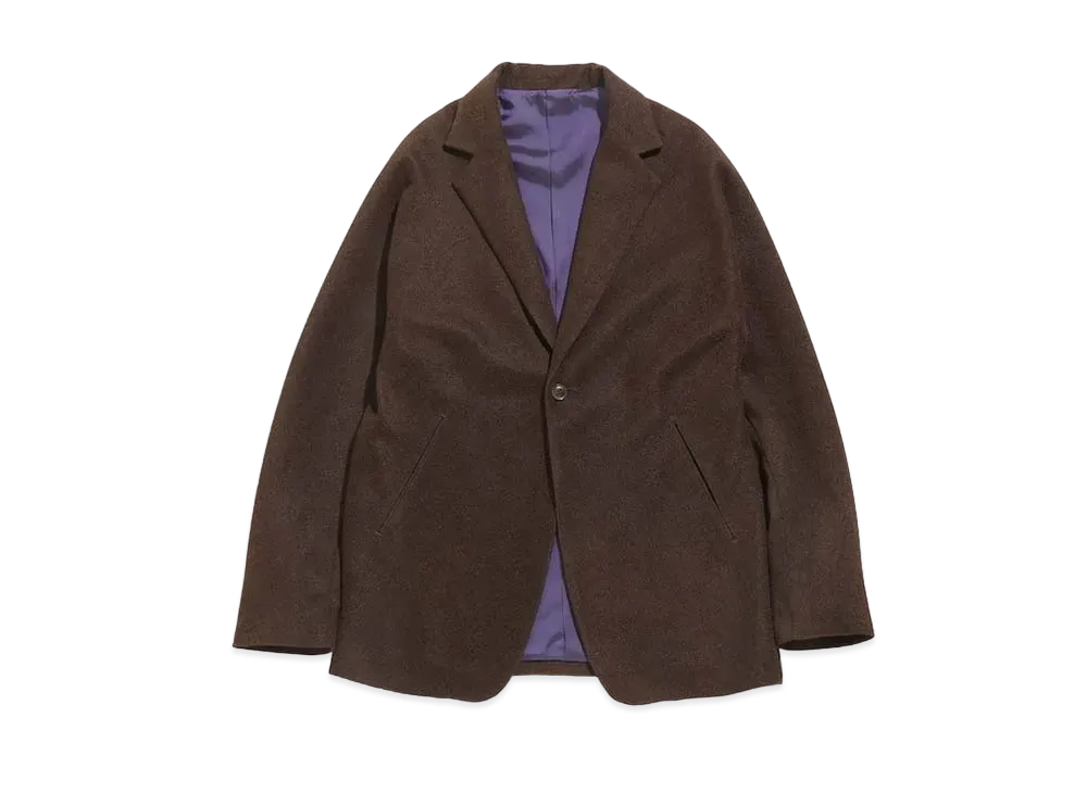 Needles MILES JACKET - POLY SERGE "Brown"