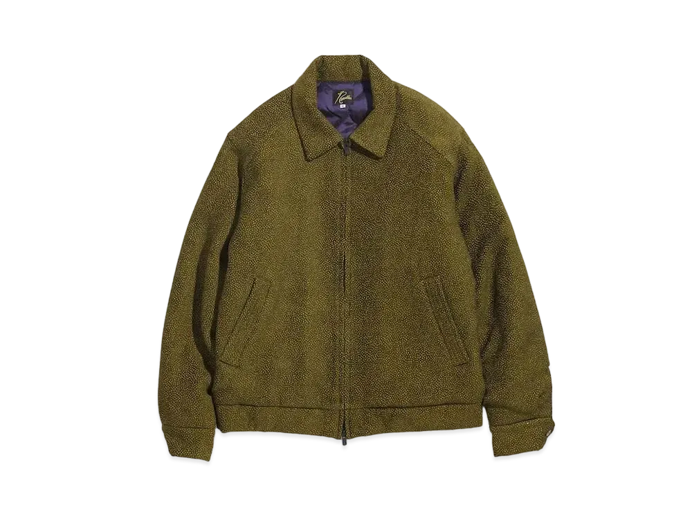 Needles SPORT JACKET - R/AC DOTS MOLE JQ. "Olive"