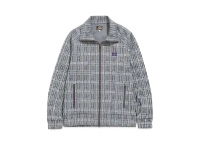 Needles TRACK JACKET - POLY JQ. "Plaid"