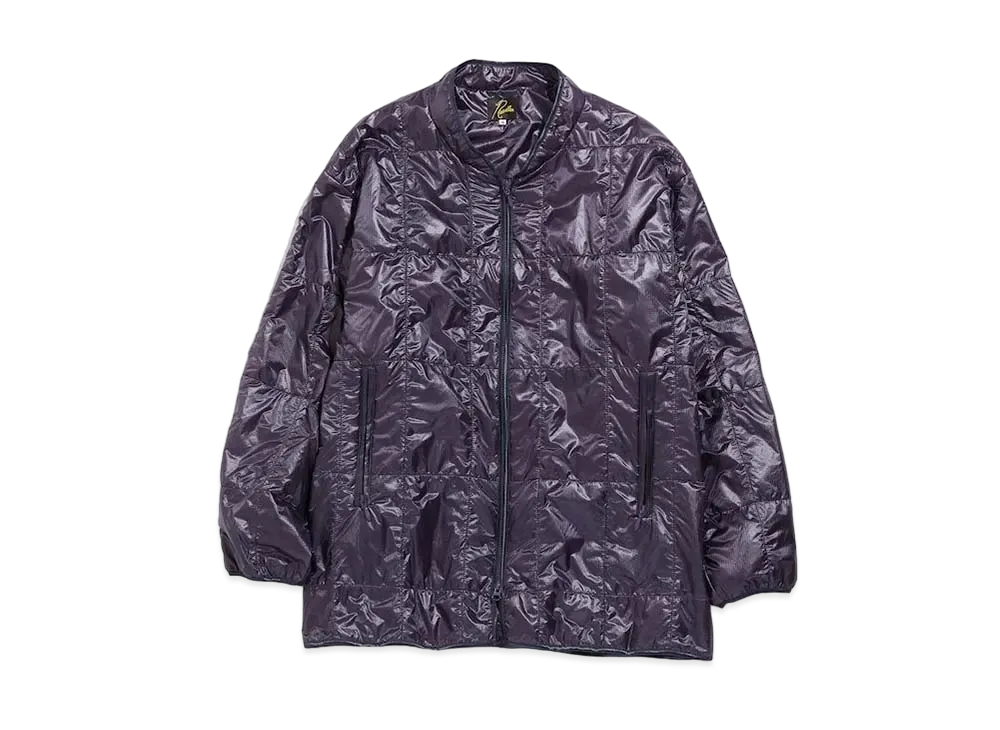 Needles PIPING QUILT JACKET - NYLON RIPSTOP "Purple"