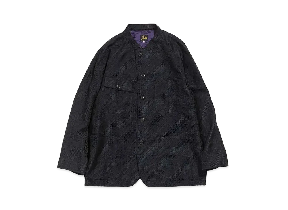 Needles CHORE COAT - AC/PE KERSEY JQ. "Navy"