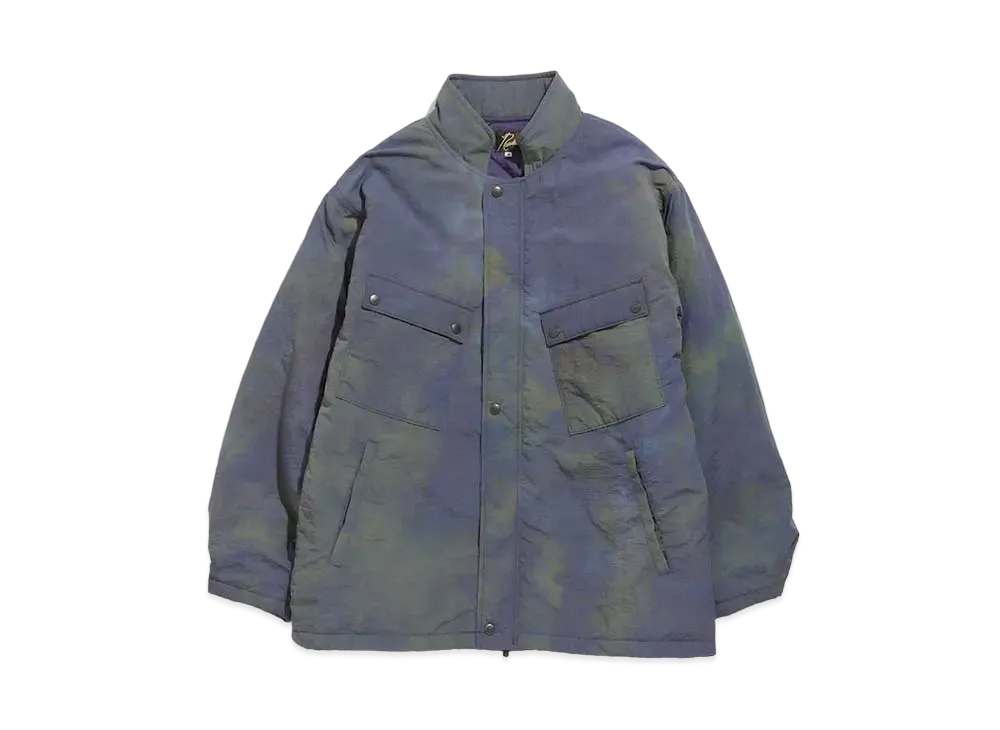 Needles C.P. JACKET - NYLON TUSSORE / UNEVEN DYE "Egg Plant"