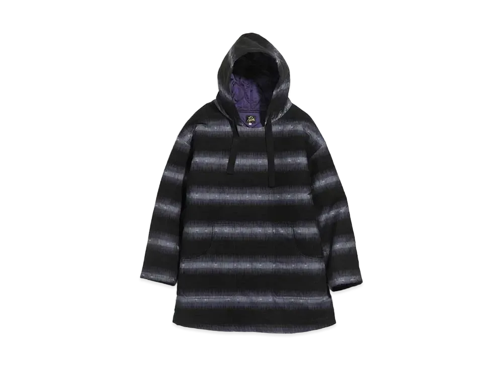 Needles PULLOVER PARKA - PE/AC/W GRADATION JQ. "Black"