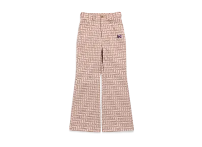 Needles FLARED STUDENT PANT - POLY JQ.(FOR WOMEN) "Argyle"