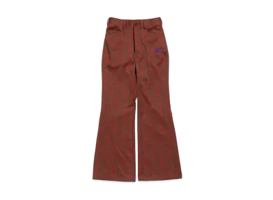 Needles FLARED STUDENT PANT - POLY JQ.(FOR WOMEN) "Papillon"