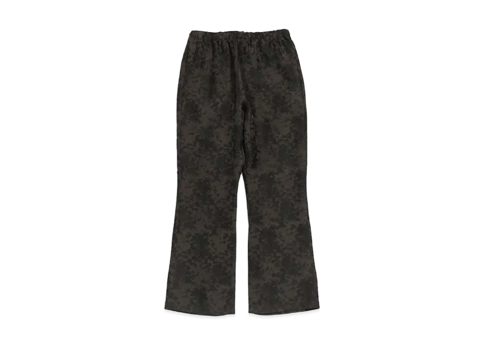 Needles W.U. BOOT-CUT PANT - AC/CU/W/N CLOUD JQ. (FOR WOMEN) "Black"