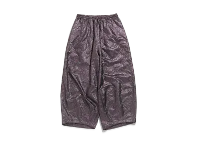 Needles H.D.P. PANT - POLY LAME DAMASK JQ. "Purple"