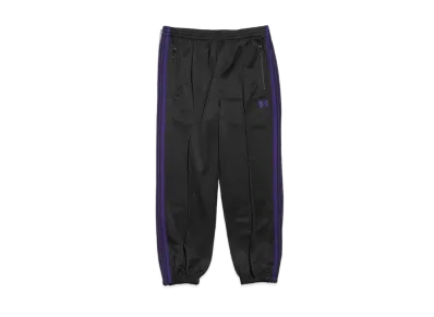 Needles ZIPPED TRACK PANT - POLY SMOOTH "Black"