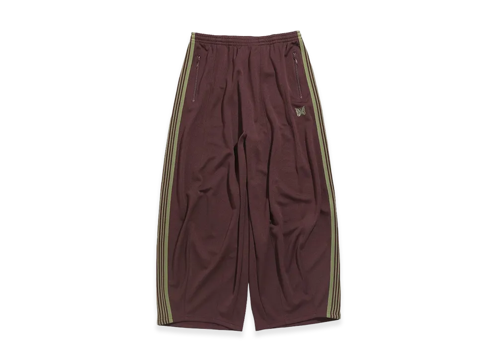 NEEDLES H.D. Track Pants Poly Smooth "Maroon"