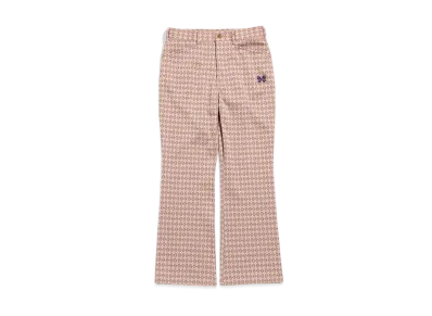 Needles BOOT-CUT STUDENT PANT - POLY JQ. "Argyle"